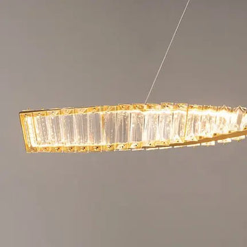 Pendelleuchte – Messingfarbenes Metall, 27 W Leistung, Warmweiß, 100 cm Länge - Krone | Maytoni