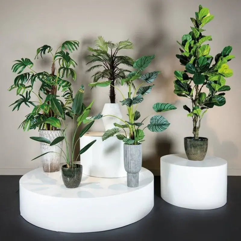 Potted artificial plants