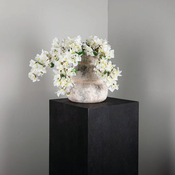 Kunstzweig - Bougainvillea Weiß von PTMD - Esszett Luxury | Stilvolles Wohnen mit Charakter