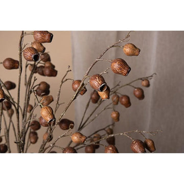 Artificial plant with natural fruit structure, fine branching, and high-quality material feel – Eucalyptus Pods | PTMD