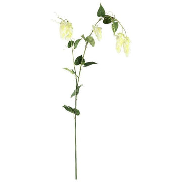 Kunstzweig - Cream hops with leaves von PTMD - Esszett Luxury | Stilvolles Wohnen mit Charakter