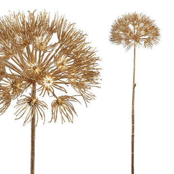 Kunstzweig - Gold allium von PTMD - Esszett Luxury | Stilvolles Wohnen mit Charakter