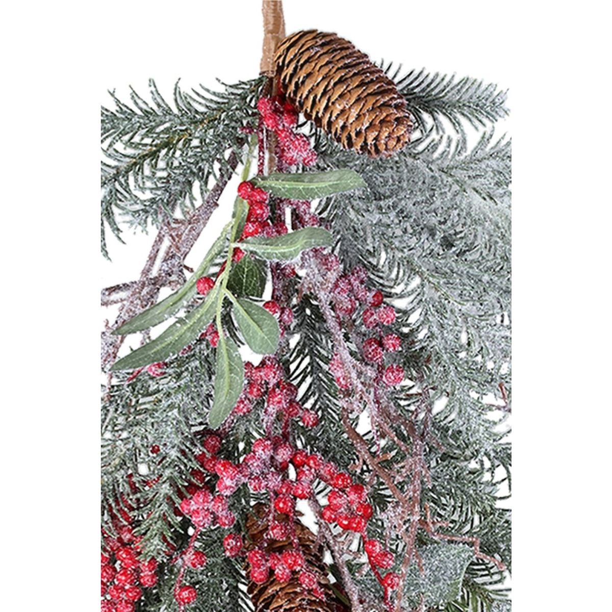 Kunstzweig - Hängezweig mit Beeren von PTMD - Esszett Luxury | Stilvolles Wohnen mit Charakter