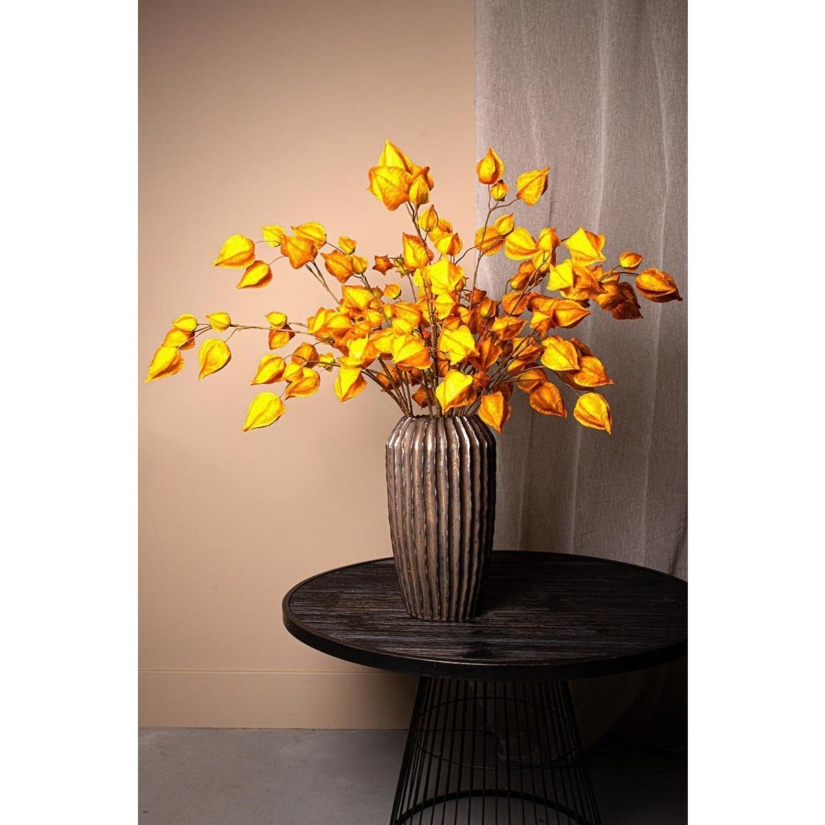Kunstzweig - Physalis Orange von PTMD - Esszett Luxury | Stilvolles Wohnen mit Charakter