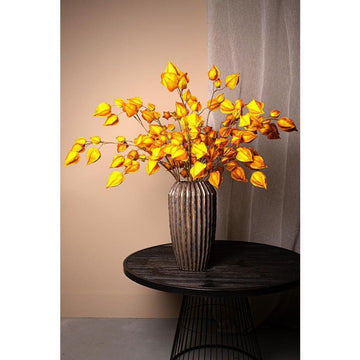 Kunstzweig - Physalis Orange von PTMD - Esszett Luxury | Stilvolles Wohnen mit Charakter