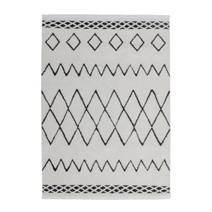 Teppich Kurzflor Ethno-Muster Polypropylen/Polyester-Mix – Agadir 310 | Kayoom