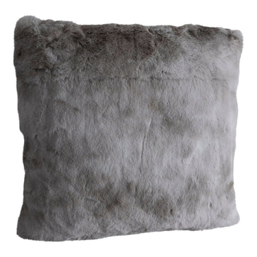 Kuschelkissen - faux fur klein Grau von PTMD - Esszett Luxury | Stilvolles Wohnen mit Charakter