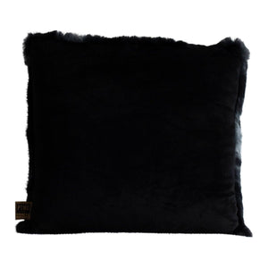 Kuschelkissen - faux fur klein Schwarz von PTMD - Esszett Luxury | Stilvolles Wohnen mit Charakter
