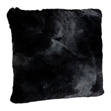 Kuschelkissen - faux fur klein Schwarz von PTMD - Esszett Luxury | Stilvolles Wohnen mit Charakter