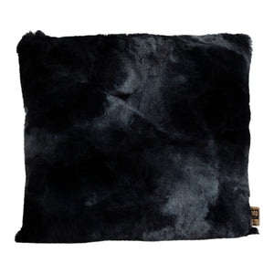 Kuschelkissen - faux fur klein Schwarz von PTMD - Esszett Luxury | Stilvolles Wohnen mit Charakter