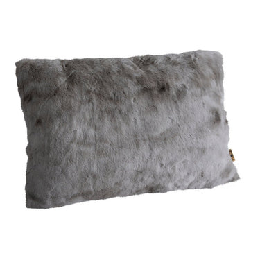 Kuschelkissen - faux fur rechteckig Grau von PTMD - Esszett Luxury | Stilvolles Wohnen mit Charakter