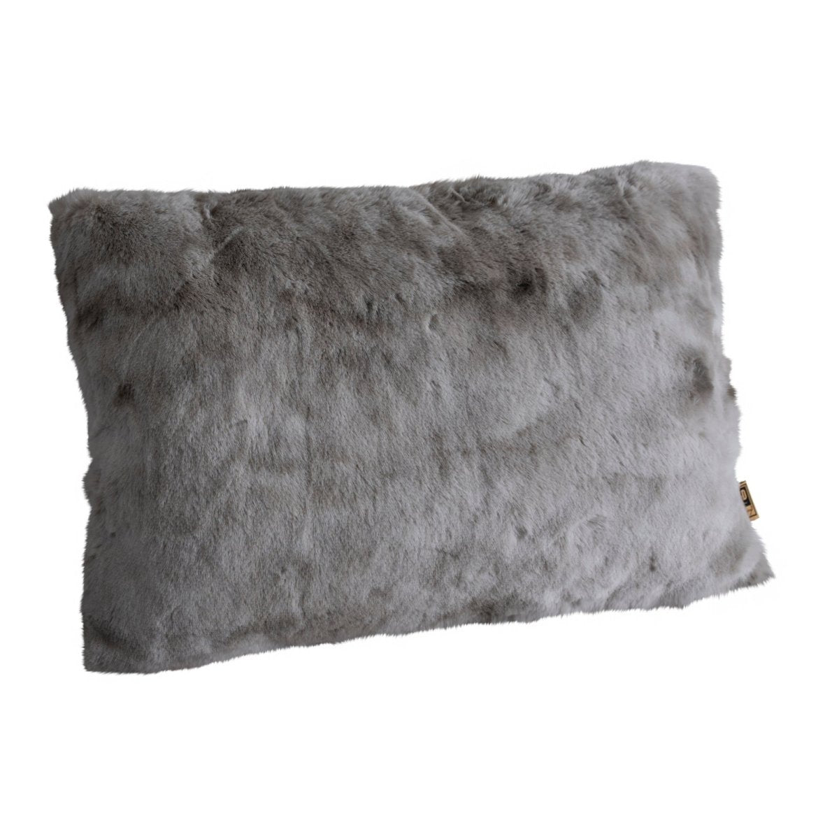 Kuschelkissen - faux fur rechteckig Grau von PTMD - Esszett Luxury | Stilvolles Wohnen mit Charakter