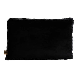 Faux fur cushion with soft feel, dense fur structure and rectangular design M - Linde | PTMD