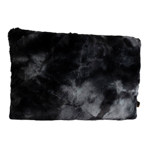 Kuschelkissen - faux fur rechteckig Schwarz von PTMD - Esszett Luxury | Stilvolles Wohnen mit Charakter