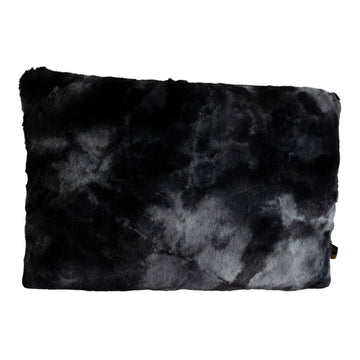Kuschelkissen - faux fur rechteckig Schwarz von PTMD - Esszett Luxury | Stilvolles Wohnen mit Charakter