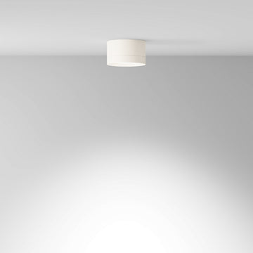 Deckenleuchte aus weißem Aluminium mit GX53 - Fassung und 12W LED - Technik – Hoop | Maytoni - Esszett Luxury | Stilvolles Wohnen mit Charakter