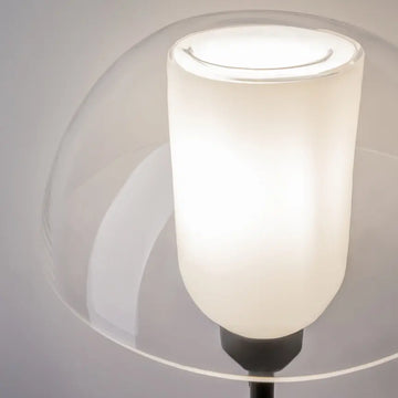 Wall Lamp Black, Metal Frame, Glass Accent, Modern – Memory | Maytoni