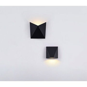 Fassadenbeleuchtung Schwarzer Metallwürfel LED 6 W 3000 K IP54 – Beekman | Maytoni - Esszett Luxury | Stilvolles Wohnen mit Charakter