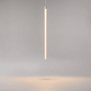 Pendant lamp White aluminum housing with white acrylic diffuser and integrated LED – Arc | Maytoni