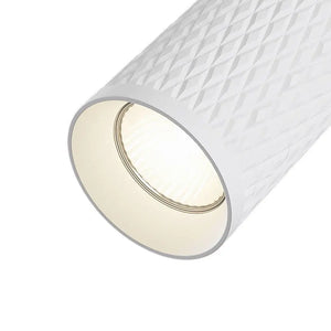 Deckenleuchte – Weißes Aluminium, 1× GU10 Fassung, 10 W Leistung - Focus Design | Maytoni