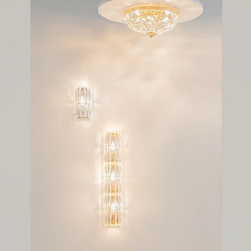 Ceiling lamp Gold Crystal Facets 4× E14 – Facet | Maytoni