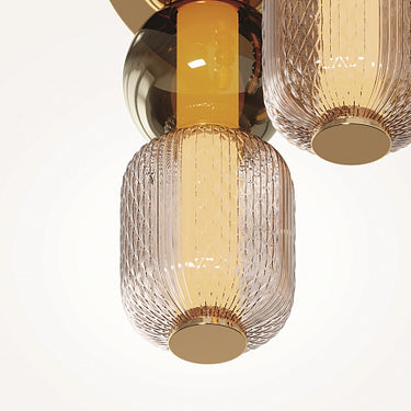 Deckenleuchte Goldenes Ringdesign mit LED – Drop | Maytoni