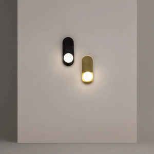 Wall light Matte gold finish, Modern design – Bao | Maytoni