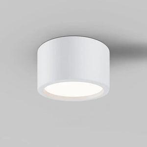 Deckenleuchte – Weißes Aluminium, IP44 Schutz, Warmweiß, Ø17,6 cm - Hydra | Maytoni