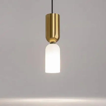 Pendant Lamp Modern Metal and Glass Accent in Gold with Elegant Shade Design – Memory | Maytoni