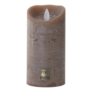 LED Candle M with Moving Flame and Timer Function - Battery Operated | PTMD