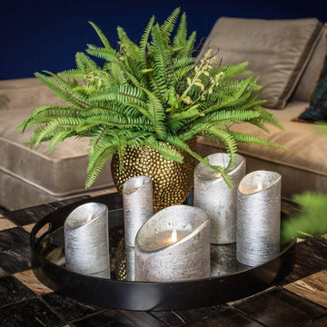 LED Kerze mit beweglicher Flamme XL von PTMD - Esszett Luxury | Stilvolles Wohnen mit Charakter