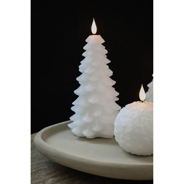LED - Leuchte - Schneekerze S von PTMD - Esszett Luxury | Stilvolles Wohnen mit Charakter