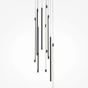 Pendant light Brushed brass finish & opal glass diffuser – Jupiter MOD236PL‑L54B3K | Maytoni