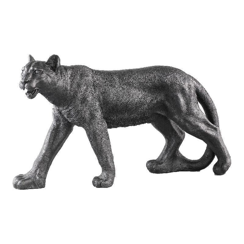 Leopardenstatue - Ethan Schwarz von PTMD - Esszett Luxury | Stilvolles Wohnen mit Charakter