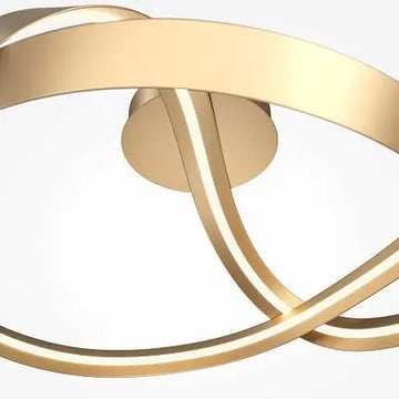 Ceiling Light Brass Finish with Integrated LED – Plons | Maytoni