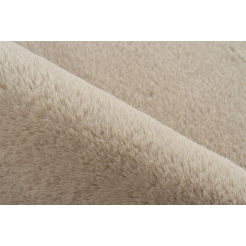 Bath mat 37mm fluffy pile non-slip TPR backing - Rabbit Light 425 | Kayoom