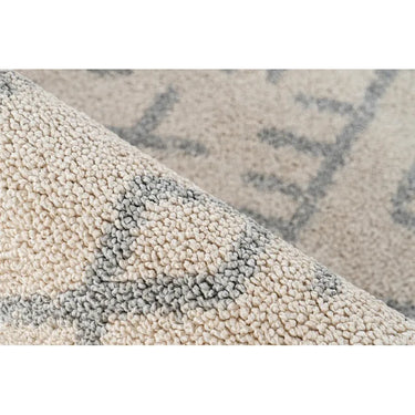 Teppich – Geometric Pattern, Nordic Style, Creme Farbe, 80 x 150 cm - Gene | Kayoom