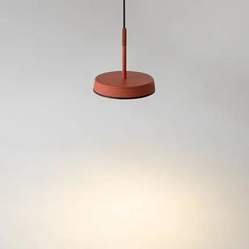 Pendant light Terracotta-colored ring-shaped aluminum housing Integrated LED & Modern Design – El | Maytoni