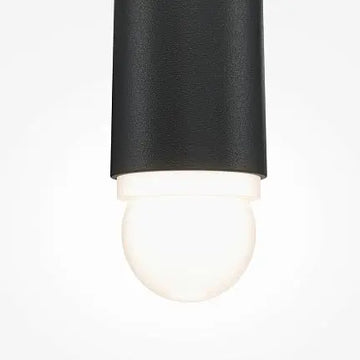 Pendant Light Compact Black Metal Housing LED – Cascade | Maytoni