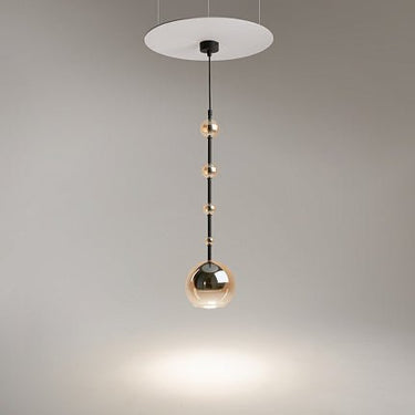 Pendelleuchte Modernes Design Schwarzes Metall, Rauchglas Zylindriger Schirm – Ros | Maytoni - Esszett Luxury | Stilvolles Wohnen mit Charakter