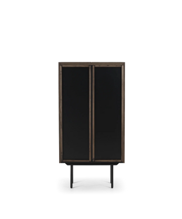 Schrank – Holzlamellen, sanftes Schließen, variable Böden - Louvre | Njordec