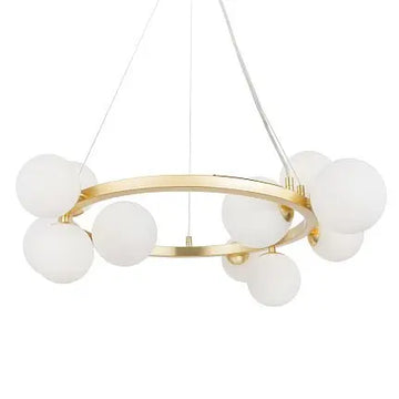 Pendant lamp with black metal frame and smoked glass in modern design - Dallas | Maytoni