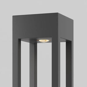 Landscape light, aluminum housing, graphite finish & integrated LED 3000 K – Elbe | Maytoni