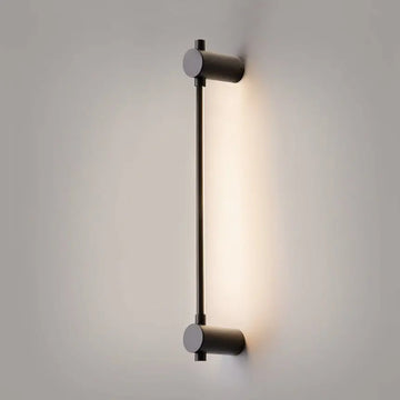 Wall lamp with swivel LED spot, black aluminum body and modern minimal design - Rotta | Maytoni