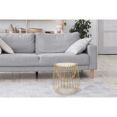 Tisch mit Marmorplatte Filigranem Drahtgestell & Handgefertigt – Malibu 225 | Kayoom - Esszett Luxury | Stilvolles Wohnen mit Charakter