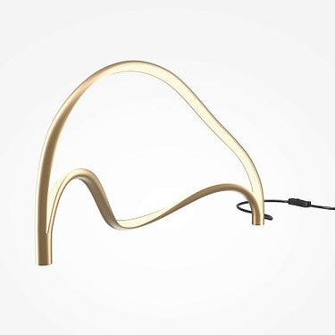 Tischleuchte Messing - Finish Integrierte LED & Modernes Design – Plons | Maytoni - Esszett Luxury | Stilvolles Wohnen mit Charakter