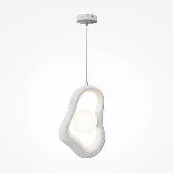 Pendant Light Modern Resin and Steel Accent with Elegant Design – Opus | Maytoni