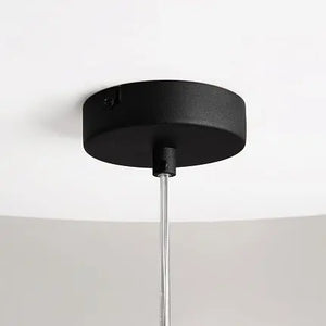 Pendant lamp Mirrored Gold Geometric Glass Shade, Opal Glass Inner Shade & Black Metal Base – Duality | Maytoni