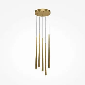 Pendelleuchte – Messingfarbenes Aluminium, 31 W, Ø320 mm - Cascade | Maytoni image