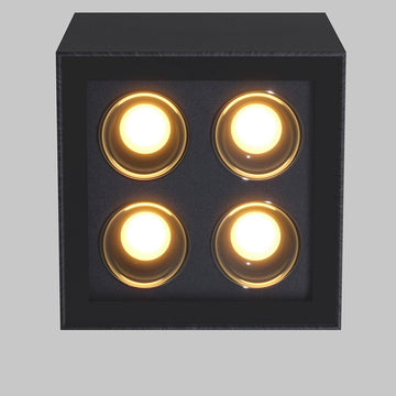 Deckenleuchte Graphit Aluminium LED 8 W Warmweiß – Ares | Maytoni - Esszett Luxury | Stilvolles Wohnen mit Charakter